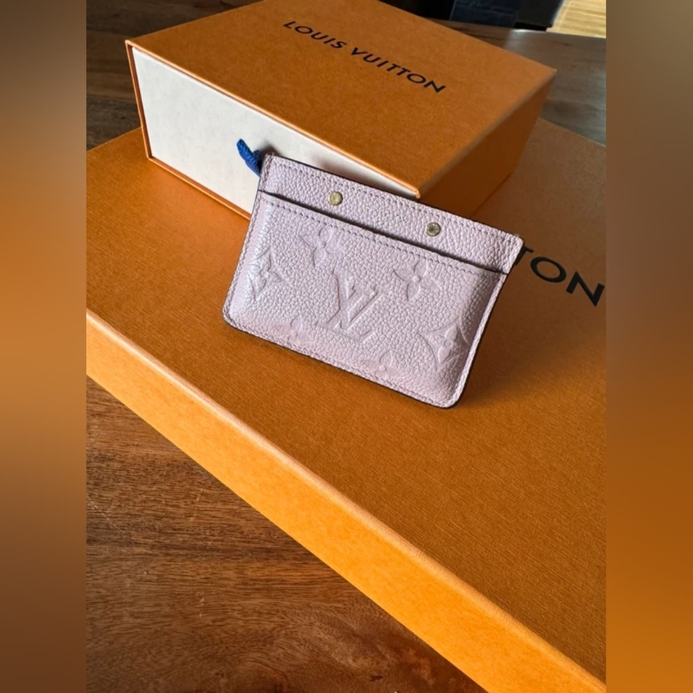 Louis Vuitton Card Holder Rose Poudre